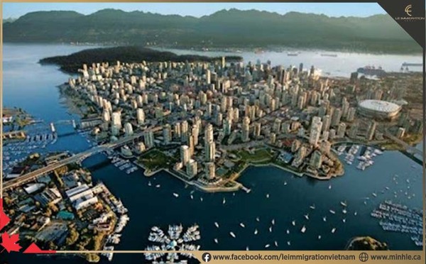 Thành phố cảng Vancouver, Canada.