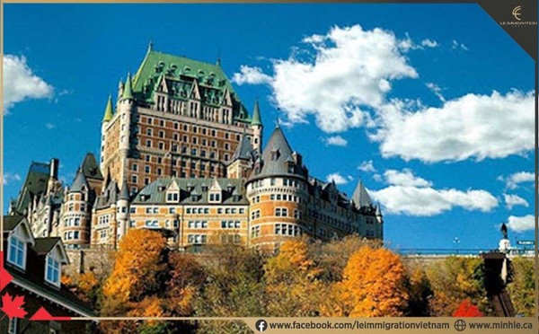 Tỉnh bang Quebec ở Canada mang khí hậu ôn hòa, mát mẻ