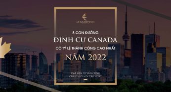 5 con đường định cư Canada có tỷ lệ thành công cao nhất năm 2022