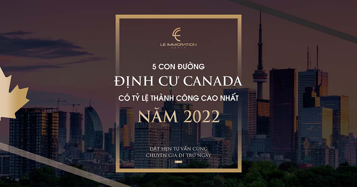 Thủ tục định cư Canada có thể đơn giản hơn bạn nghĩ! Với 5 con đường định cư tốt nhất với tỷ lệ thành công cao nhất, bạn có thể tìm thấy điều gì đó phù hợp với nhu cầu của bạn. Tận hưởng nước Canada xinh đẹp cùng với điều kiện sống tuyệt vời để bắt đầu cuộc sống mới của bạn!